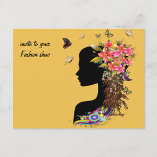 Carte Postale Mode Imaginaire pour dames