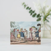 Carte postale Mode inhabituel (Debout devant)