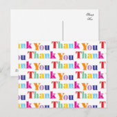 Carte Postale Mode Merci (Devant / Derrière)