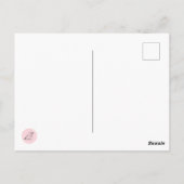 Carte Postale Mode Panic dans le style (Dos)