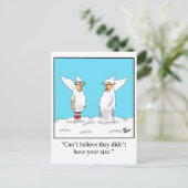 Carte Postale Mode paradisiaque Faux Pas ! (Debout devant)