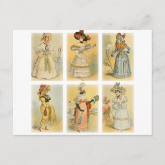 Carte Postale Mode Paris vintage (1)