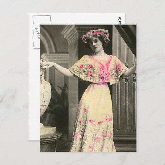 Carte Postale Mode printemps 1905 (Devant / Derrière)
