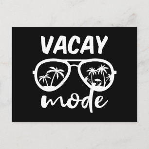 Carte Postale Mode Vacances II - Vacances en famille