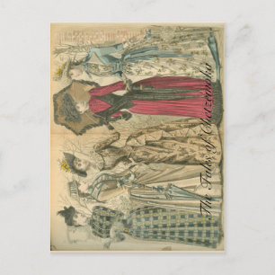 Carte Postale Mode victorienne