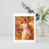 Carte Postale Mode victorienne, style Vintage (Debout devant)