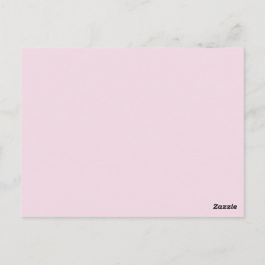 carte postale mode vintage (Dos)