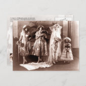 Carte Postale Mode vintage (Devant / Derrière)