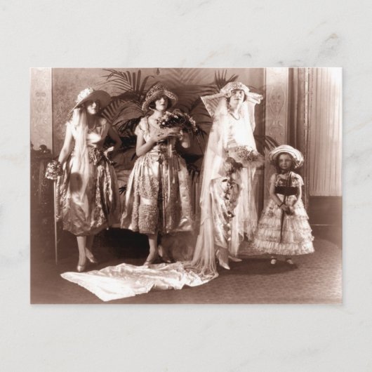 Carte Postale Mode vintage (Devant)