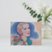 Carte Postale Mode vintage 1931 (Debout devant)