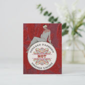 Carte Postale Mode Vintage Pas De Valeurs Vintage (Debout devant)