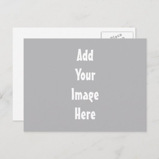 Carte Postale Modèle (Devant / Derrière)