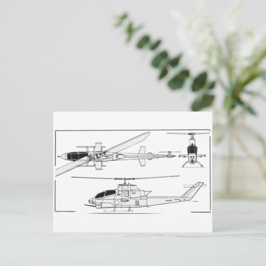 Carte Postale Modèle AH1 (Debout devant)