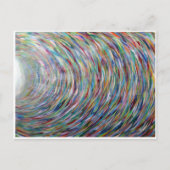 Carte postale modèle Art original Arc-en-ciel (Devant)