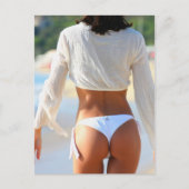 Carte Postale Modèle bikini (Devant)