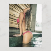 Carte Postale Modèle Bikini (Devant)