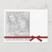 Carte Postale Modèle blanc simple (Devant)