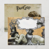 Carte postale modèle Calypso personnalisée (Devant / Derrière)