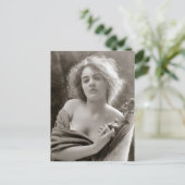 Carte Postale Modèle d'artistes, 1900 (Debout devant)