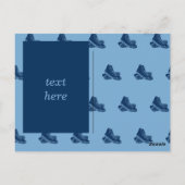 Carte Postale Modèle de baskets  (Dos)