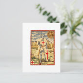 CARTE POSTALE MODÈLE DE CHEVALIERS CLASSIQUE (Debout devant)