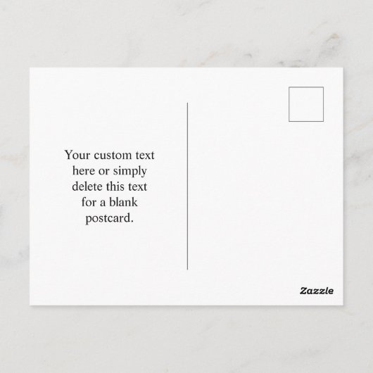 Carte Postale Modèle de code QR immédiatement modifiable | Or Fa (Dos)
