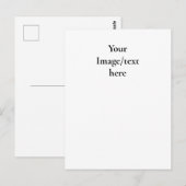 Carte Postale Modèle de conception personnalisable | Téléchargez (Devant / Derrière)