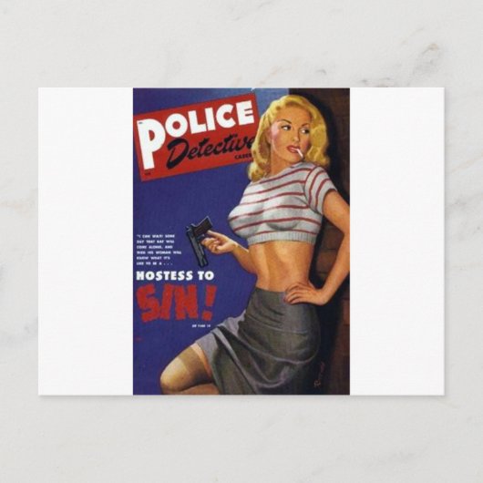 Carte Postale Modèle de conditionnement physique (Devant)