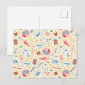 Carte Postale Modèle de fête d'anniversaire HARRY POTTER™ (Devant / Derrière)