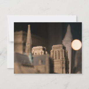 Carte Postale Modèle de la cathédrale Notre-Dame, Paris