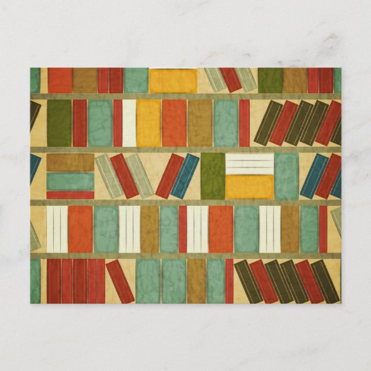 Carte Postale Modèle de livre (Devant)