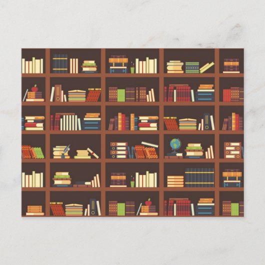 Carte Postale Modèle de livre (Devant)