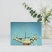 Carte Postale Modèle de l'un des bateaux du pharaon (Debout devant)