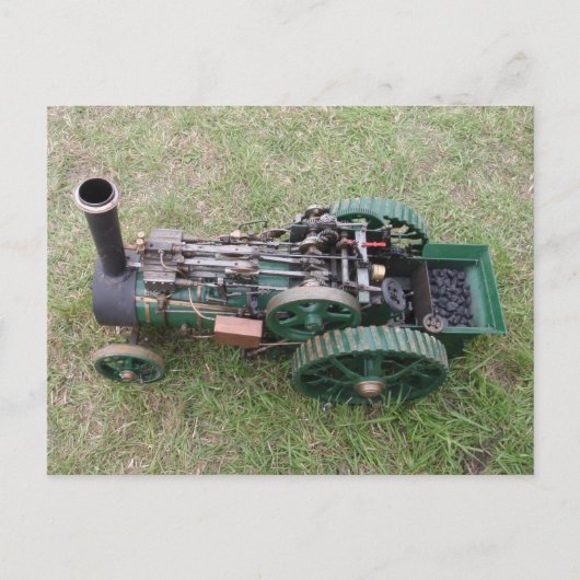 Carte Postale Modèle de moteur à traction (Devant)
