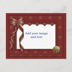 Carte Postale Modèle de Noël