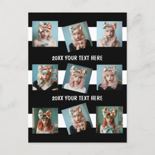 Carte Postale Modèle de photo propre et simple pour Selfie Insta