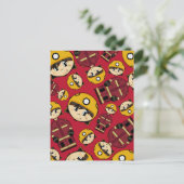 Carte postale modèle de pompier britannique (Debout devant)