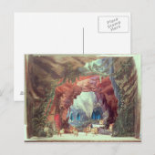 Carte Postale Modèle de scène pour l'opéra "Tannhauser" (Devant / Derrière)