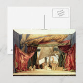 Carte Postale Modèle de scène pour l'opéra 'Tristan and Isolde' (Devant / Derrière)