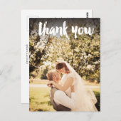 Carte postale modèle de superposition de photos de (Devant / Derrière)