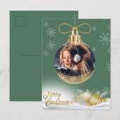 Carte postale Modèle de vacances (Devant / Derrière)