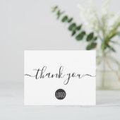 Carte Postale Modèle d'entreprise de reconnaissance de la client (Debout devant)