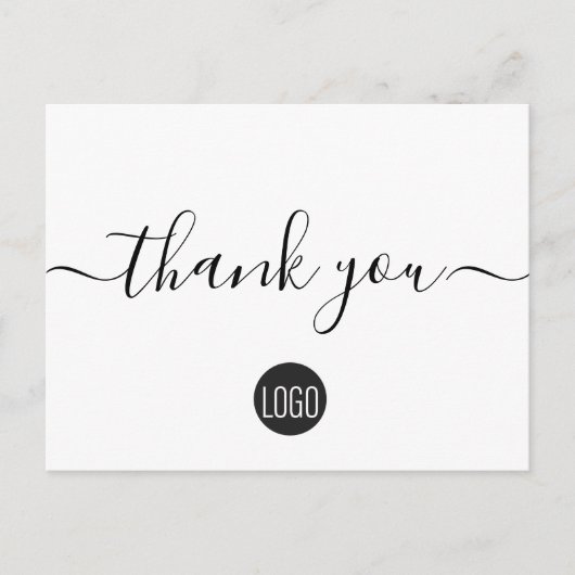 Carte Postale Modèle d'entreprise de reconnaissance de la client (Devant)