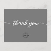 Carte Postale Modèle d'entreprise Mod Grey (Devant)