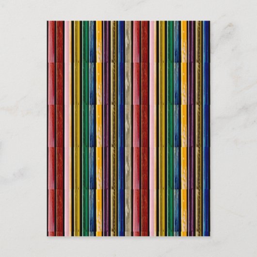 Carte Postale Modèle do-it-yourself Ajouter TEXTE IMAGE Rainbow  (Devant)