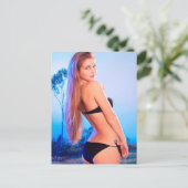 Carte Postale Modèle du mois de février (Debout devant)