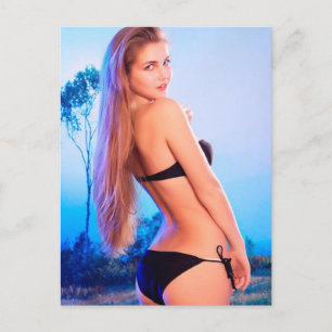 Carte Postale Modèle du mois de février