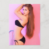 Carte Postale Modèle du mois de février (Devant)