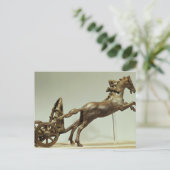 Carte Postale Modèle d'un char à deux chevaux (Debout devant)