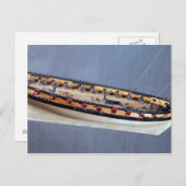 Carte Postale Modèle d'un navire pirate, c.1810 (Devant / Derrière)